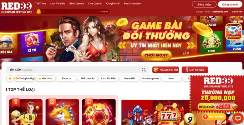 Một vài điểm cơ bản về Red88